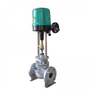 Electric two way control valve