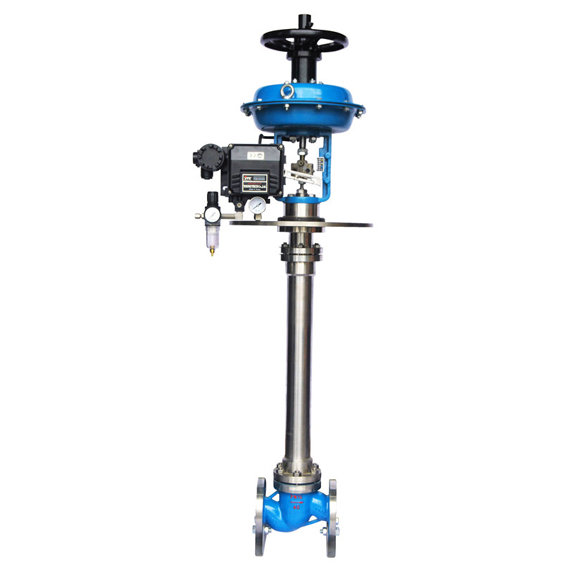 cryogenic pneumatic control valve