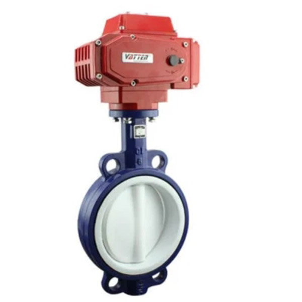 18 Years Factory 4 Inch Electric Butterfly Valve - PTFE/PFA body and disc lined wafer electric butterfly valve for corrosive medium – Hoyee